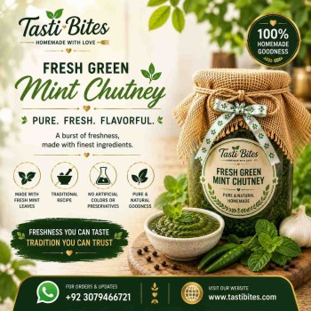 fresh-green-mint-chutney-tasti-bites