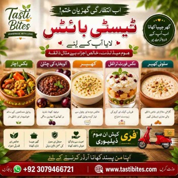 tasti-bites-premium-homemade-food-in-pakistan-mix-pickle-kheer-fruit-trifle--plum-chutne